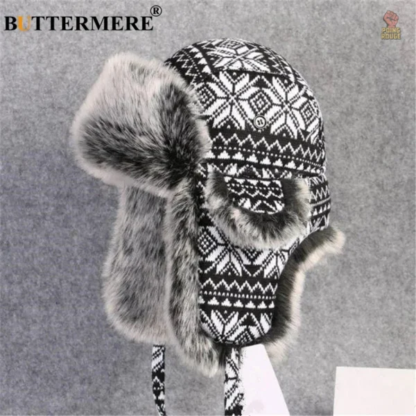 chapka-ushanka-noir-blanc-sovietique-multiformat-1 Chapka ushanka noir blanc multiformat soviétique