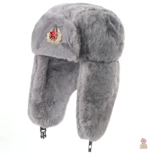 Chapka vintage inspirée du style soviétique