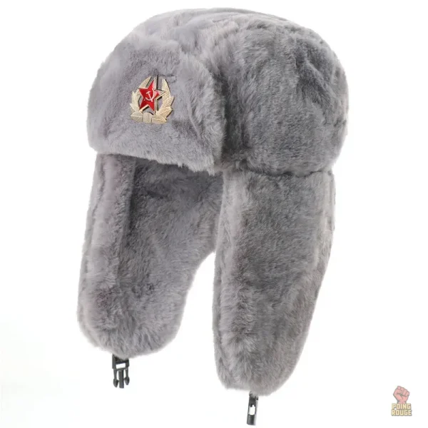 Chapka vintage inspirée du style soviétique