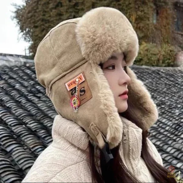 chapka-ushanka-velours-leger-multicolore-1 Chapka ushanka velours léger multicolore