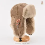 Accessoire chaud, chapka en velours léger