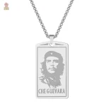 Collier Che Guevara en argent