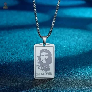 Collier tendance avec motif Che Guevara