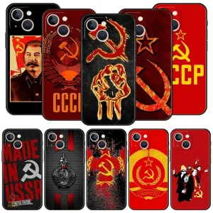 Accessoire de téléphone avec symbole communiste