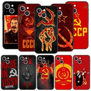 Coque Communiste avec blason soviétique emblématique