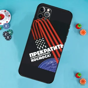 Coque CCCP antimilitariste pour iPhone