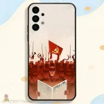 Coque Armée Rouge pour modèles Samsung