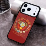 Design CCCP pour iPhone 2 en couleur rouge