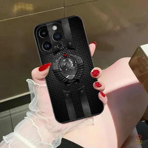 Coque de protection CCCP pour iPhone