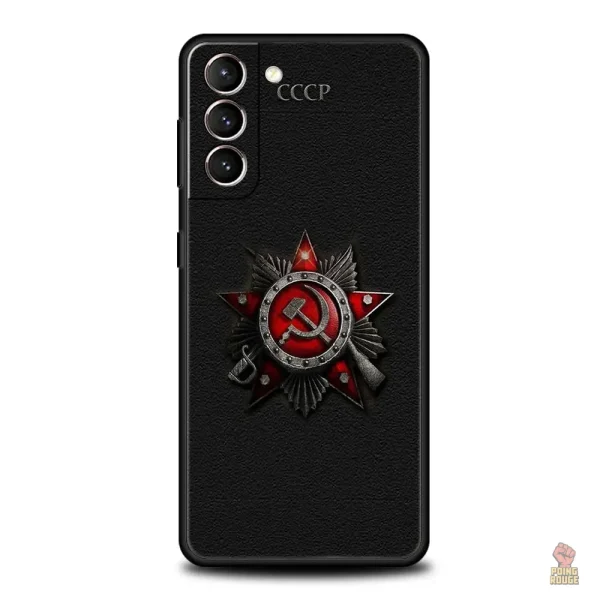 Coque au design emblématique soviétique