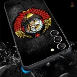 Coque Samsung 2 style CCCP rouge