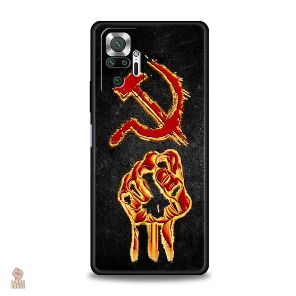 Coque pour Redmi avec motif communiste