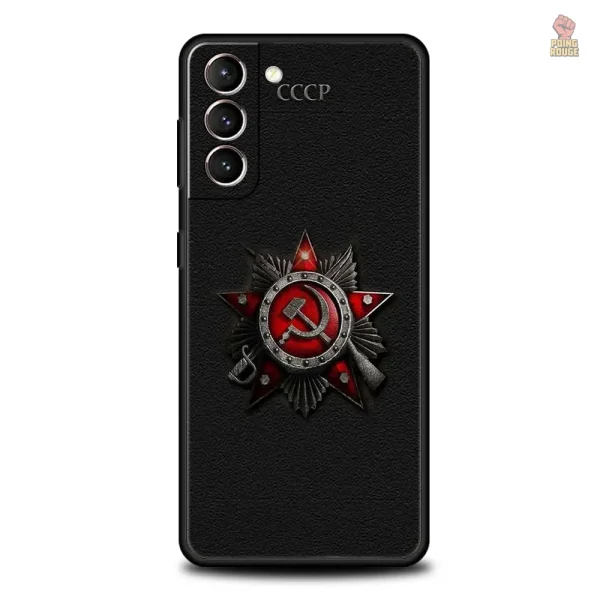 Coque Che Guevara rouge, design unique pour Samsung