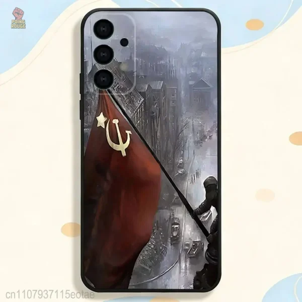 Coque aux couleurs de la victoire soviétique