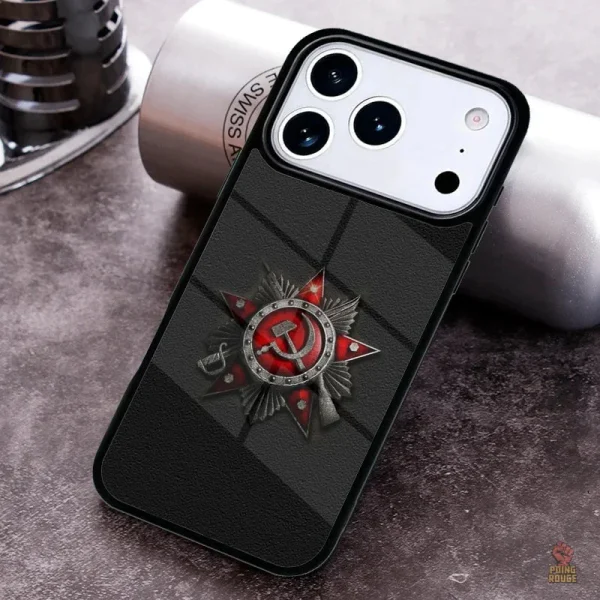 Coque iPhone avec motif de cosmonautes vintage