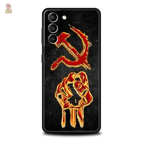 Coque Samsung au design communiste emblématique