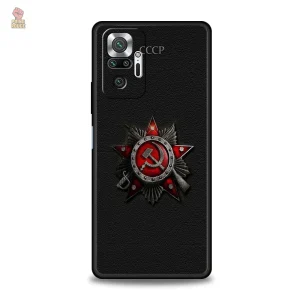 Coque CCCP Drapeau Rouge pour Redmi