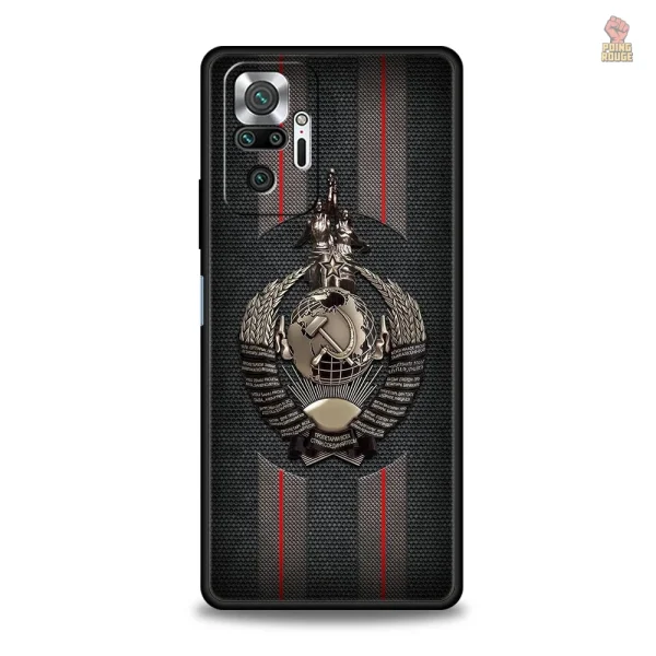 Esthétique communiste pour coque de smartphone