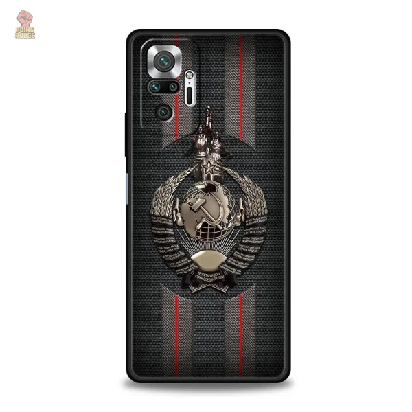 Coque pour smartphone au motif communiste