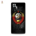 Coque étoile argentée sur fond noir, modèle Redmi