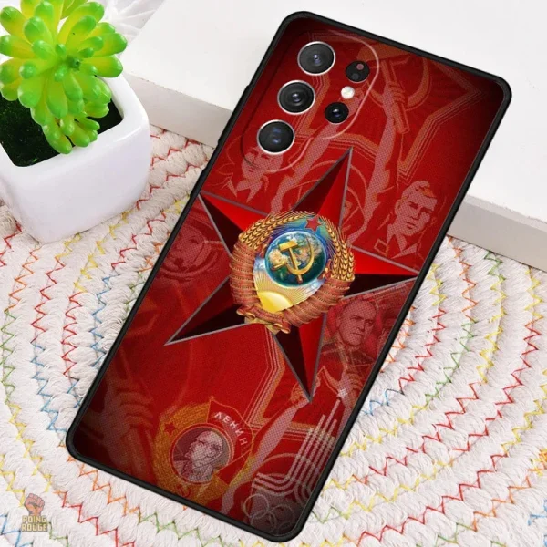 Coque de protection or CCCP pour Samsung