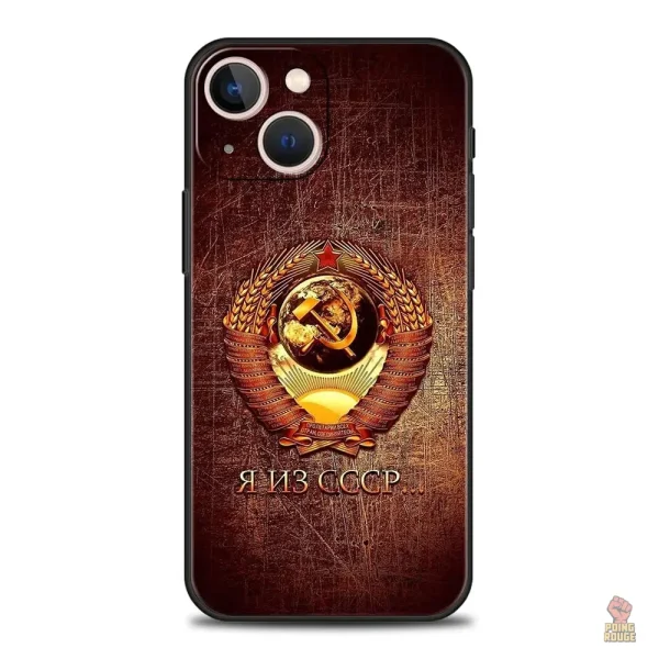 Coque au design unique CCCP pour iPhone