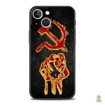 Coque au design distinctif CCCP pour iPhone