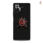 Coque pour Redmi, design inspiré du CCCP