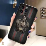 Coque iPhone au style vintage CCCP rouge et étoile
