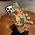 Coque noire inspirée de l'URSS pour iPhone