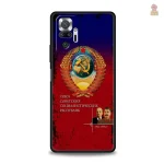 Coque CCCP pour Redmi avec illustration de Lénine