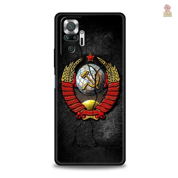 Coque style communiste pour Redmi avec Lénine