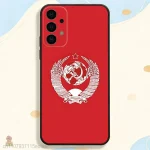 Coque Samsung au style rétro communiste