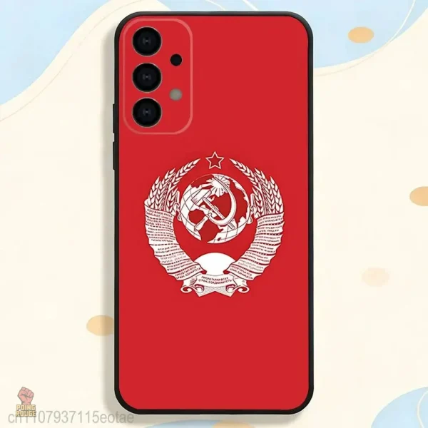 Coque Samsung au style rétro communiste