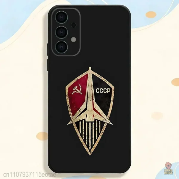 Coque tendance CCCP pour appareils Samsung