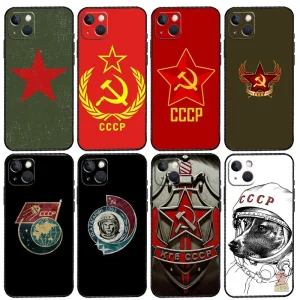 Coque CCCP avec portrait de Mao Zedong