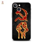 Coque iPhone au style communiste