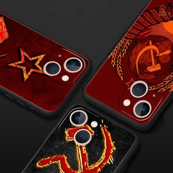 Coque smartphone inspirée du communisme