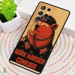 Coque CCCP Ours Soviétique pour Samsung