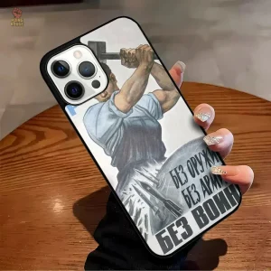 Coque CCCP Ouvrier Propagande Marteau pour iPhone