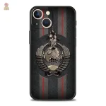 Coque rouge inspirée de la révolution