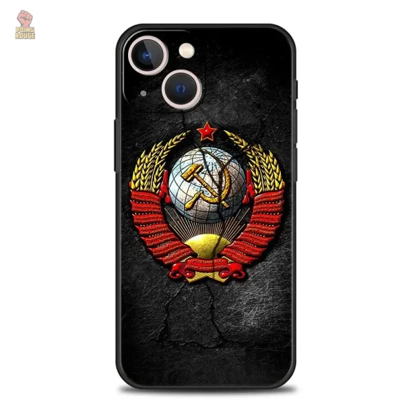 Coque inspirée du communisme pour iPhone