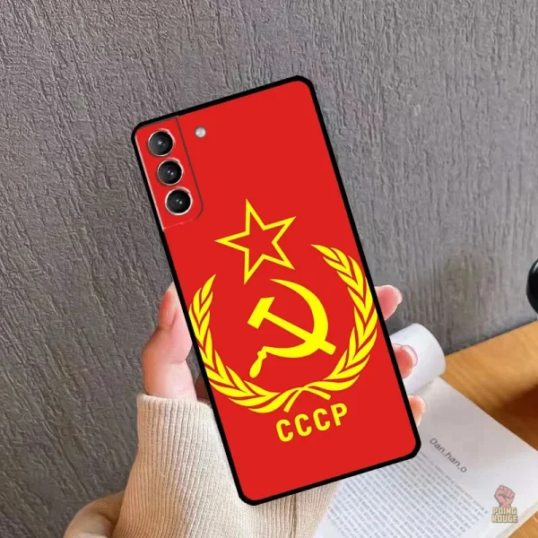 Coque CCCP, illustration de Staline pour Samsung