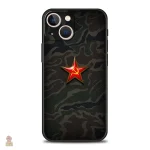 Accessoire de téléphone avec design propagandiste