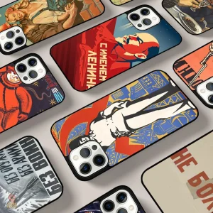 Coque inspirée du communisme pour iPhone