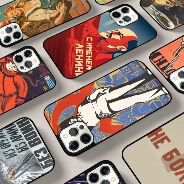 Coque inspirée du communisme pour iPhone