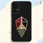 Coque rouge emblématique pour téléphone Samsung