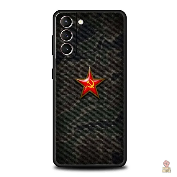 Coque Samsung au design historique et coloré
