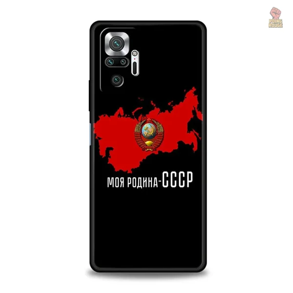 Coque Redmi, hommage aux statues CCCP