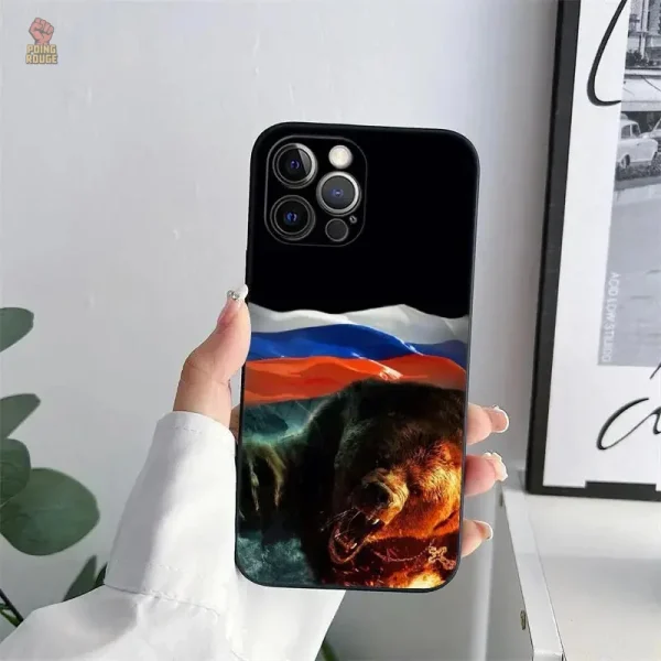 Coque CCCP Tankiste pour iPhone, style audacieux